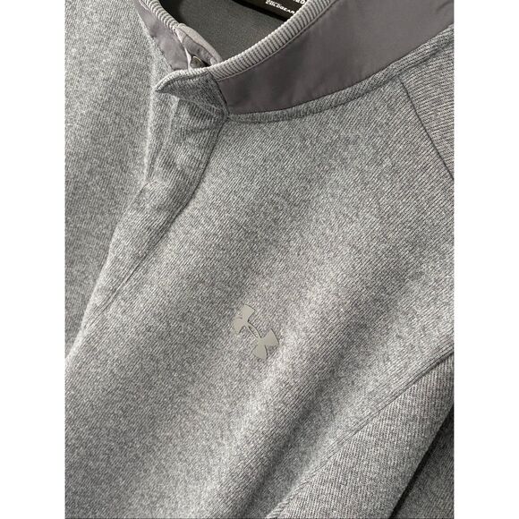 Under Armour gray 3 snap golf pullover - XXL - Picture 2 of 9